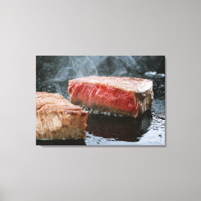 Steak 3 canvas print (Front)