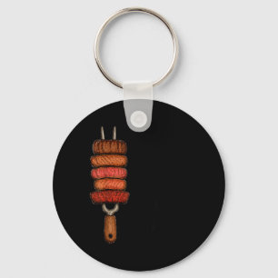 Steak Bbq Dad The Rarest Of Fathers Day Keychain