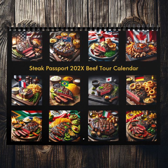 Steak Passport 2025/2026 Beef Tour Calendar  (Creator Uploaded)