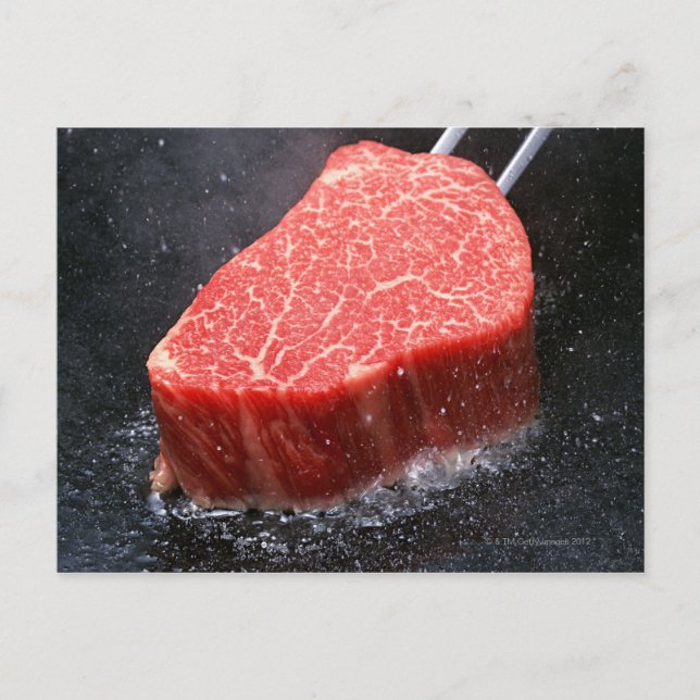Steak Postcard (Front)