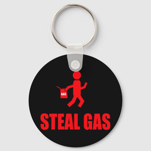 Steal Gas Keychain (Front)