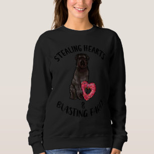 Stealing Heart Blasting Fart Bouvier Des Flandres Sweatshirt