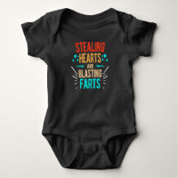 Stealing Hearts & Blasting Farts Funny Design Gift