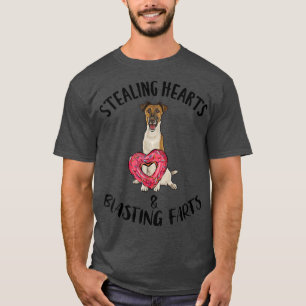Stealing Hearts Blasting Farts Smooth Fo Terrier V T-Shirt