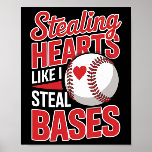Stealing Hearts Like I Steal Ses Cute Funny Sell B Poster