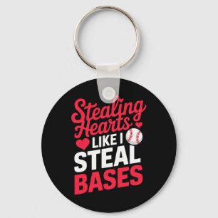 Stealing Hearts Like I Steal Ses Cute Sell Valenti Keychain