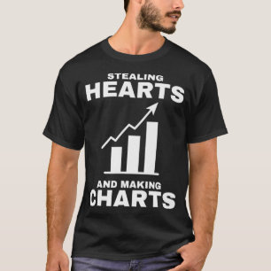 Stealing Hearts Statistics Shirt - Funny Data Anal
