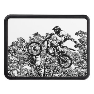 Stealing the Air - Freestyle Motocross Rider Trailer Hitch Cover