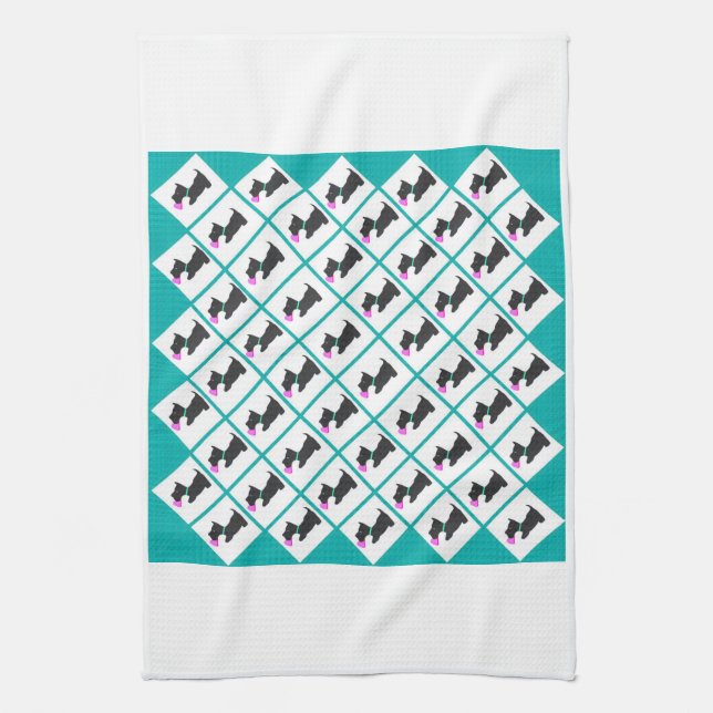STEALING YOUR HEART KITCHEN TOWEL (Vertical)
