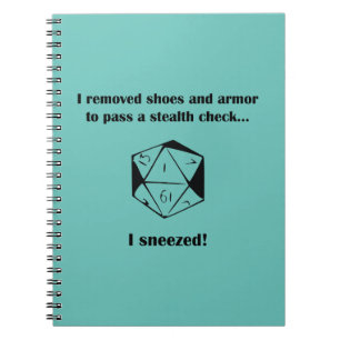 Stealth check! notebook