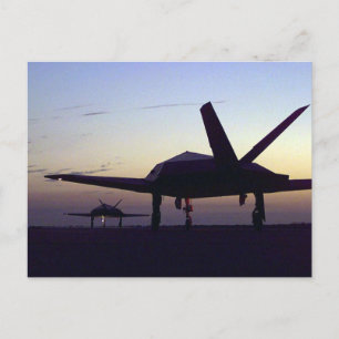 Stealth Fighter Postcard