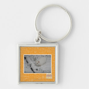 Stealth Kitty 1 Keychain