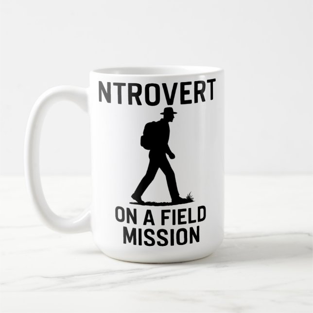 Stealth Mode Activated Coffee Mug (Left)