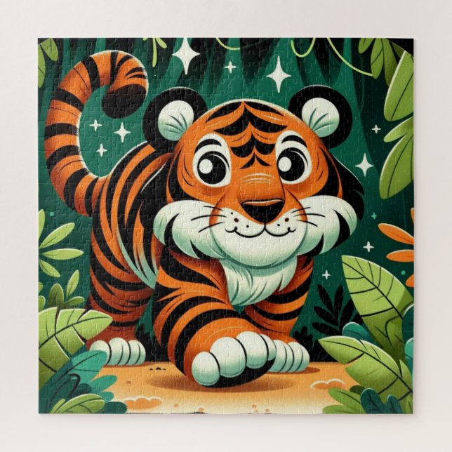 Stealthy Tiger Puzzle (Vertical)