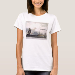 Steam boat on the Clyde near Dumbarton, from 'A Vo T-Shirt
