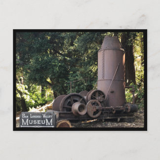 Steam Donkey Postcard