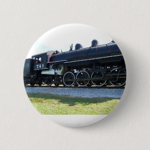 Steam Engine 2 Inch Round Button