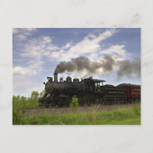 Steam Engine #40 Postcard