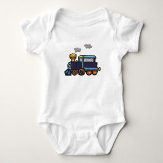 Steam Engine Baby Bodysuit
