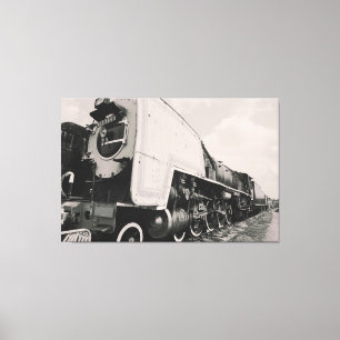 Steam Engine Canvas Print