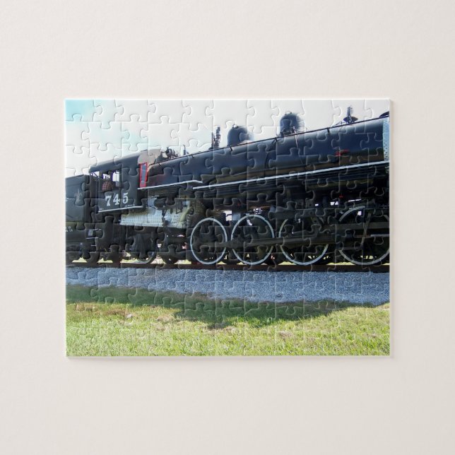 Steam Engine Jigsaw Puzzle (Horizontal)