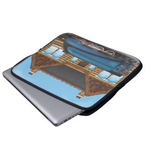 Steam Engine Laptop Sleeve