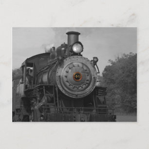 Steam Engine Postcard