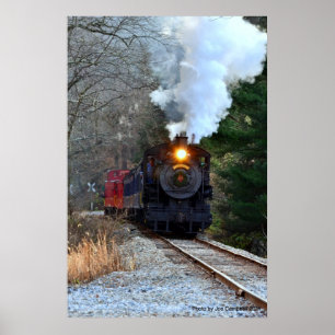 Steam Engine Poster