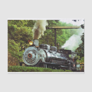 Steam Engine Tissue Paper