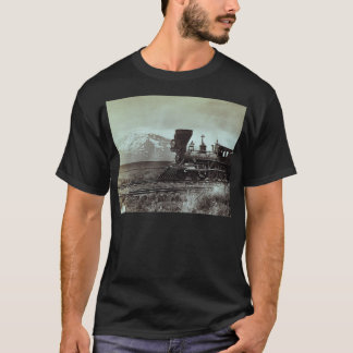 Steam Engine Train 1800x27s Deeth Mount Halleck T-Shirt