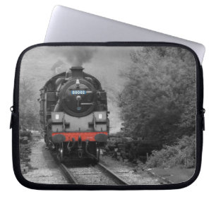 Steam Engine Train Laptop Case