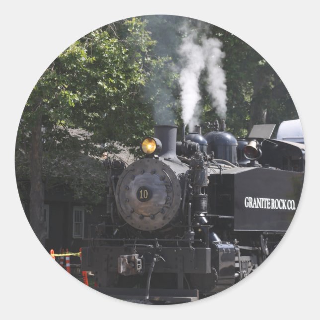 Steam Engine Train Stickers (Front)