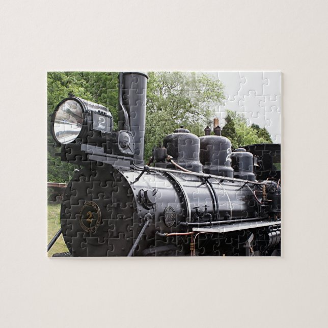 Steam engine, Wales, United Kingdom 2 Jigsaw Puzzle (Horizontal)