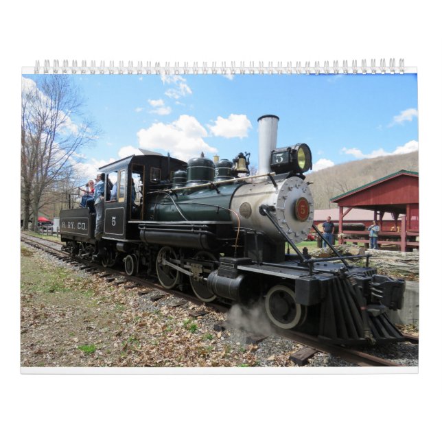 Steam Engines Calendar (Back)
