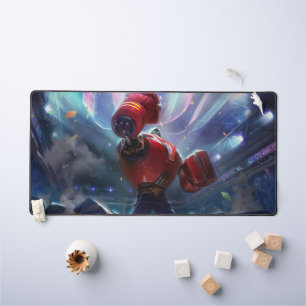 Steam Golem Gaming Desk Mat Customizable Pad