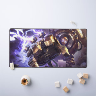 Steam Golem Gaming Desk Mat Customizable Pad