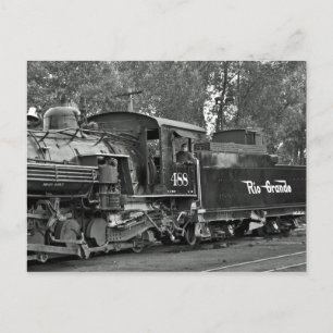Steam Locomotive Baldwin Cumbres and Toltec Postcard