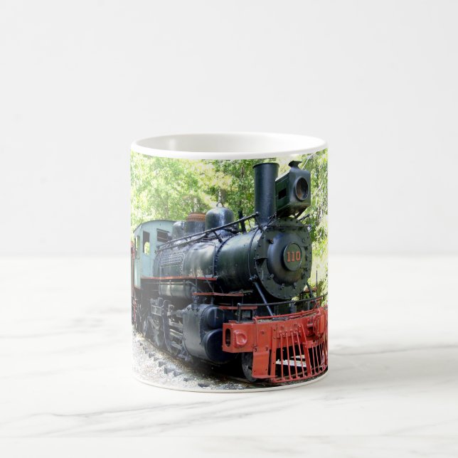 steam locomotive colour mug (Center)