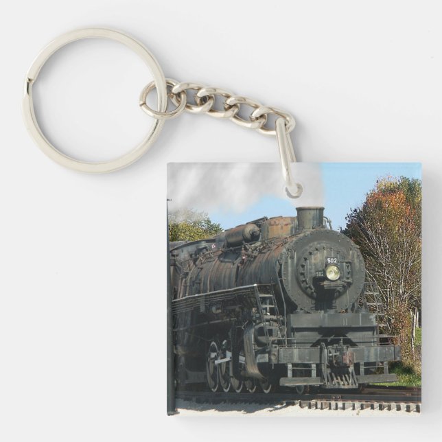 Steam Locomotive Keychain (Front)