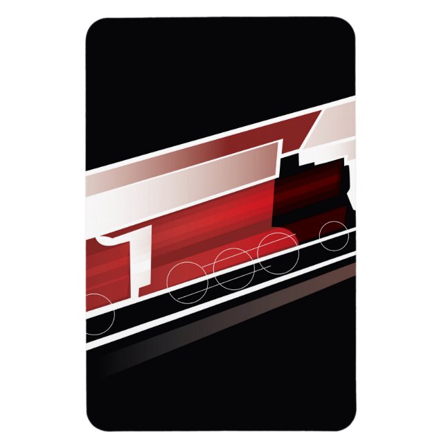 Steam Locomotive Magnet (Vertical)