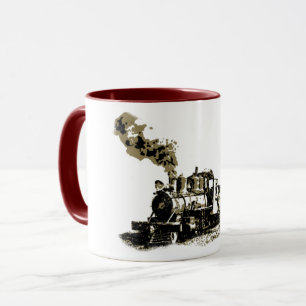 Steam Locomotive Mug