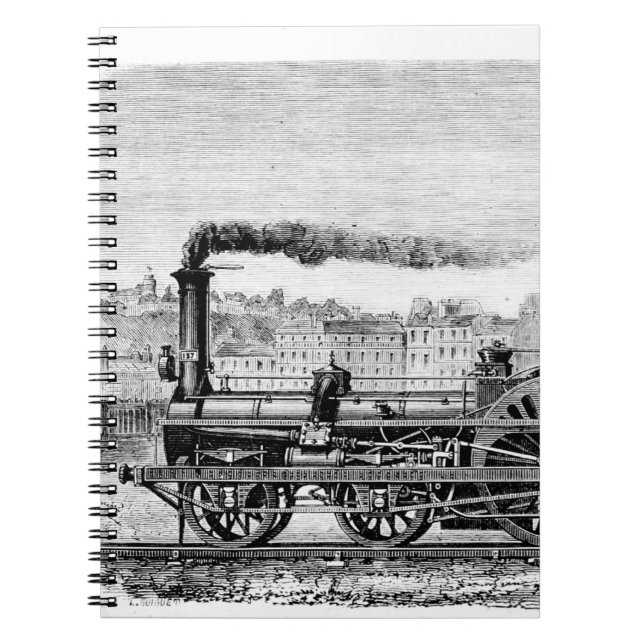 Steam locomotive notebook (Front)