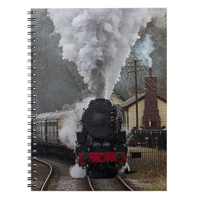 Steam Locomotive Notebook (Front)