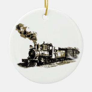 Steam Locomotive Ornament