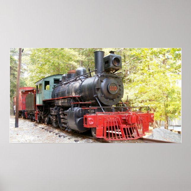 Steam Locomotive poster (Front)