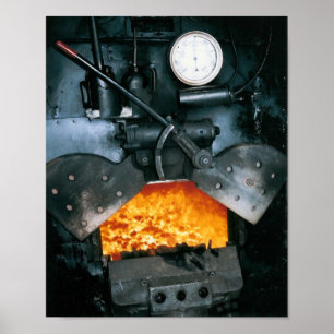 Steam Locomotive Print, highest quality Poster