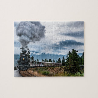 Steam Locomotive Train Jigsaw Puzzle