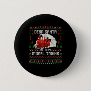 Steam Model Trains Collector Christmas Ugly Xmas S 2 Inch Round Button