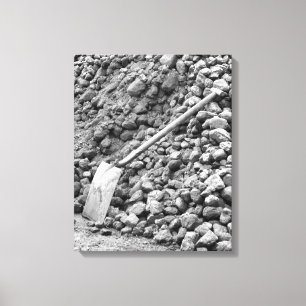 STEAM POWER COAL CANVAS PRINT