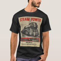 Steam Power Engine Train